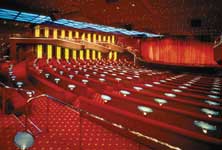 Hotéis, cinemas, teatros e centros de convenções