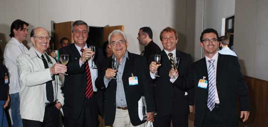 Arq. Siegbert Zanettini, Dr. Rubens Bacellar, Arq. André Sá , Ricardo Aronovich e Luiz Carlos