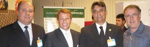 Higino Fabiano Amaral, Ricardo Aronovich, Paulo Roberto Moraes e Julio Peres
