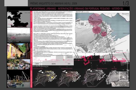 Categoria · URBANISMO E PASIAGISMO · Prêmio · Plantaformas UrbanasAutora - Clarissa Fontes Paes