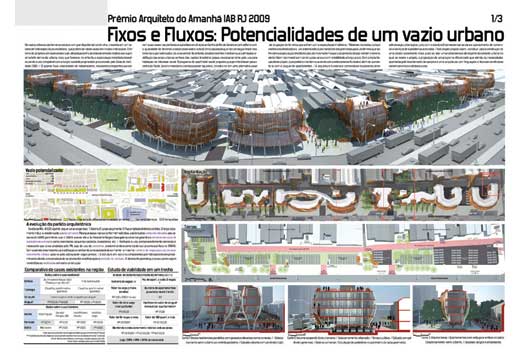 Categoria · Edificações · Prêmio · Fixos e Fluxos: Potencialidades de um vaziourbano